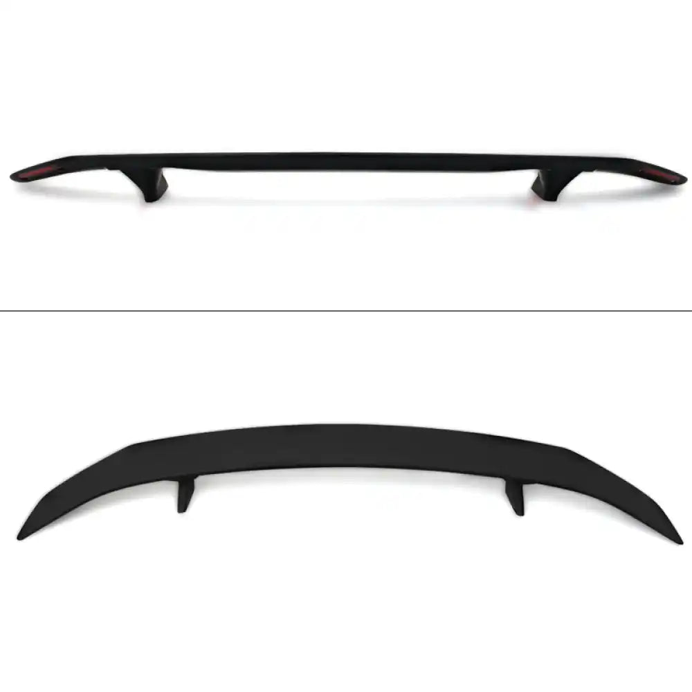 Universal Fit 2 Post Rear Spoiler Wing W/ LED Turn Signal Light ABS