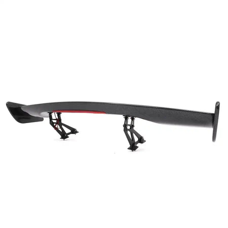 Universal JDM GT Style Carbon Fiber Print Trunk Spoiler ABS w/ Light